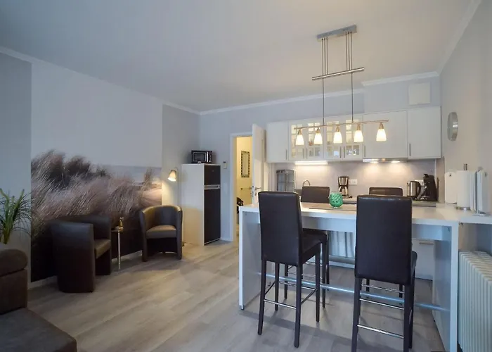 Duenenpark Binz - Komfortplus Ferienwohnung Mit 1 Schlafzimmer Und Balkon Im Dachgeschoss 022
